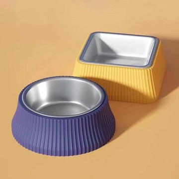 狗碗狗食盆防打翻不銹鋼貓碗防滑大號貓食盆中小型犬狗盤寵物飯盆