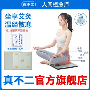 【闆娘優選🔥】真不二陳艾紅花艾灸熱敷足墊足貼坐墊艾草艾絨護腰養生家用 熏蒸坐墊 控溫隨身灸 腰腿臀艾灸坐墊