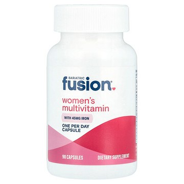 Bariatric Fusion, 女性多維生素，含鐵，90 粒膠囊