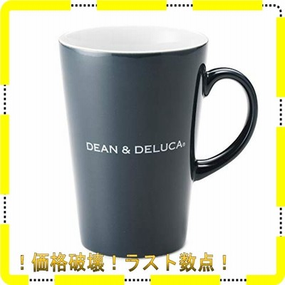DEAN&DELUCA ラテマグM グレイ 370ml マグカップ レンジ可 食洗器可 食器 コーヒー 新生活