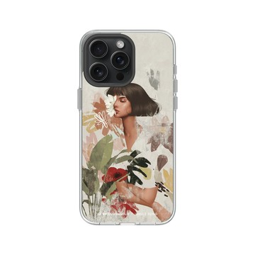 iPhone 15 Pro Max Clear 透明 - Janice Sung - Flora 2 花叢