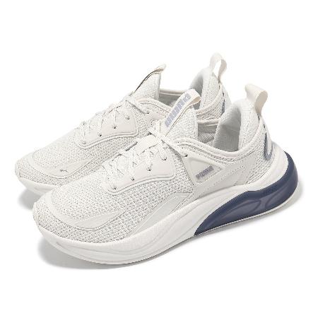 Puma 慢跑鞋 Cell Thrill 男鞋 女鞋 米白 紫 輕量 緩衝 休閒 運動鞋 31016806