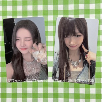 *韓國代購正版* babymonster 寶怪 團封專卡李茶仁 貓爪茶 戳臉露 鄭雅譞