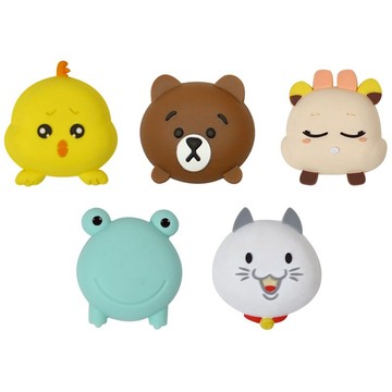 5個裝 門把手防撞墊墻貼冰箱柜門鎖防撞貼硅膠加厚家用門后保護墊