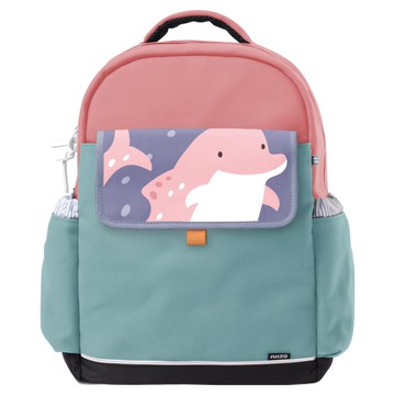 niizo 超輕量護脊書包 白海豚  中低年級(110~140cm)  薄荷草莓
