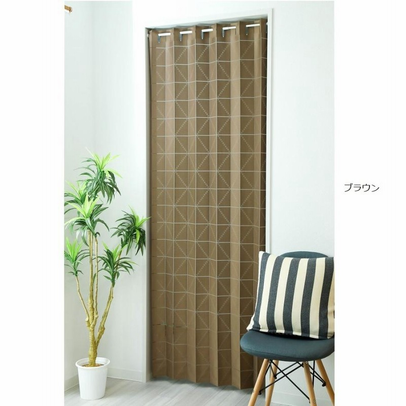 間仕切り パタパタカーテン アコーディオンカーテン 幅100cm×丈