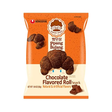 農心可頌造型餅乾55g-巧克力味