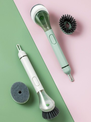 刷鍋神器廚房洗碗洗鍋清潔刷家用長柄不沾油鍋刷懶人不傷鍋加液刷