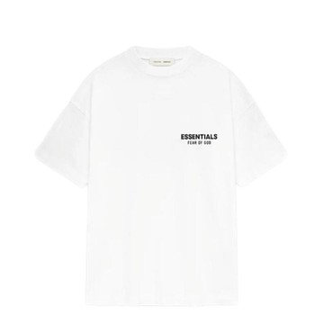 FEAR OF GOD ESSENTIALS CLASSIC SHORT SLEEVE TEE BRIGHT WHITE