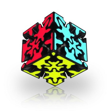 【小小店舖】奇藝魔方格 瘋狂齒輪 異形魔方 魔術方塊 彩色貼片 益智玩具