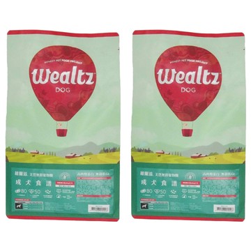Wealtz 維爾滋 天然無穀寵物糧 成犬食譜，高肉類蛋白 無穀低GI  無穀  300g  2包