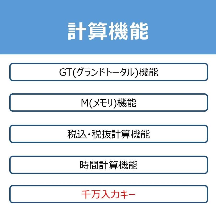 キャノン 電卓 10桁 ミニ卓上サイズ 時間計算 千万単位機能 抗菌 LS-102TUC ホワイト