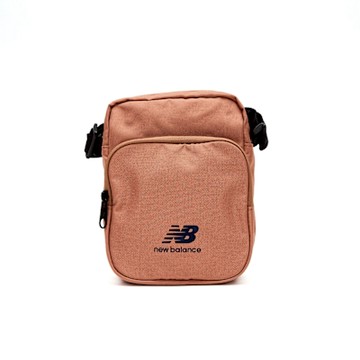New Balance Bags 中性 磚紅色色 經典 NB 休閒小包 斜背包 側背包 LAB23124WUT