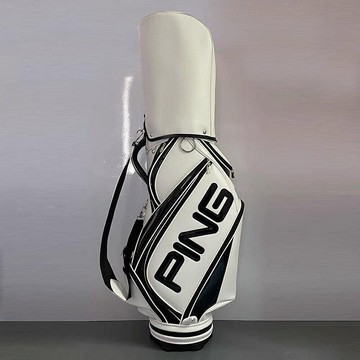PING高爾夫球包通用新款pu防水標準超輕球袋golf標準球包輕便斜挎