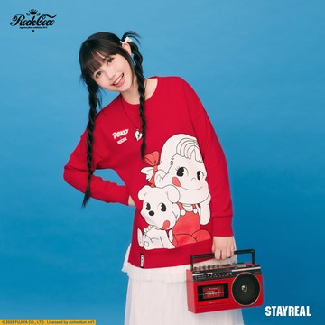 ROCKCOCO x PEKO修身T - 紅