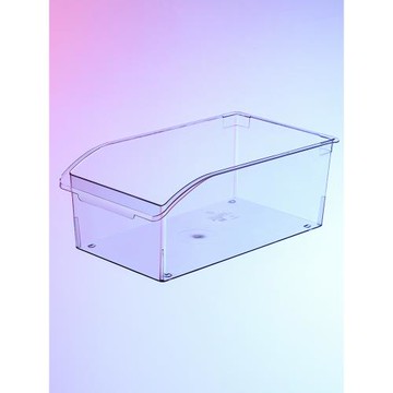 抽屜式冰箱收納盒食品級透明冷藏盒蔬果儲物籃日式柜內置物架4870