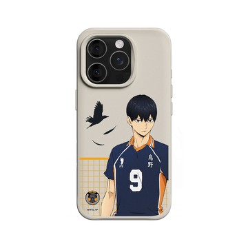 iPhone 16 Pro SolidX 貝殼灰 - 排球少年 Haikyu!! - 球場上的飛雄