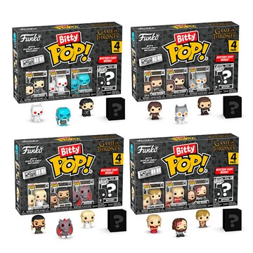 FUNKO 隨機 Bitty POP 4入組: 權力遊戲（隨機出貨） FN85881