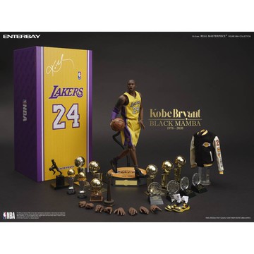ENTERBAY 1/6 NBA公仔 黑曼巴紀念款 湖人隊 Kobe Bryant