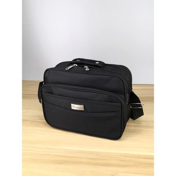 牛津布做生意橫款手提休閑包