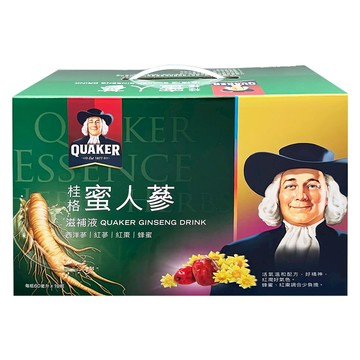 QUAKER 桂格 蜜人蔘滋補液禮盒  1.14L  1盒