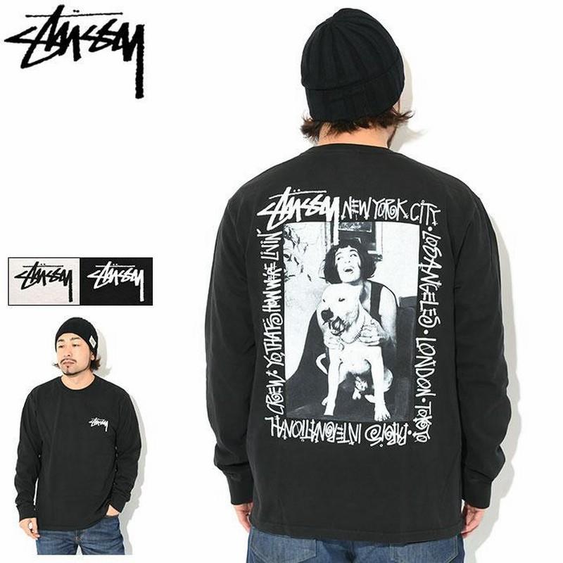 ステューシー ロンT Tシャツ 長袖 STUSSY メンズ How Were Livin