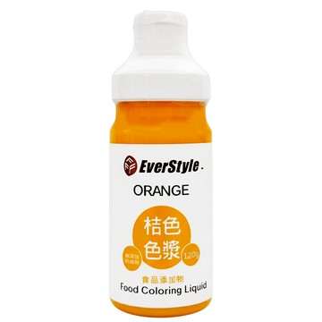 EverStyle 桔色色漿 120g 食品着色液  1瓶