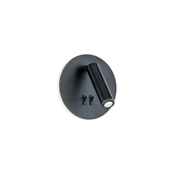 大巨光 現代風 附LED 8W+1W 壁燈-LED燈(LW-12-4639)金屬烤漆、附開關