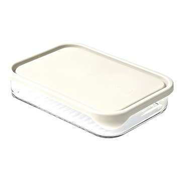 Glasslock 減油微波保鮮盒 1050ml  玻璃  1個