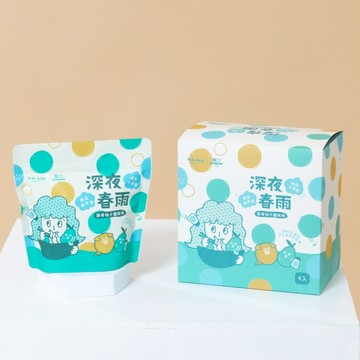 【hahababy】柚子鹽春雨四入盒裝