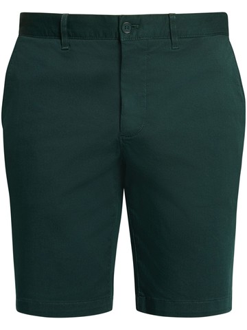 Lacoste - Slim-fit chino shorts - men - Elastane/Cotton - 40 - Green