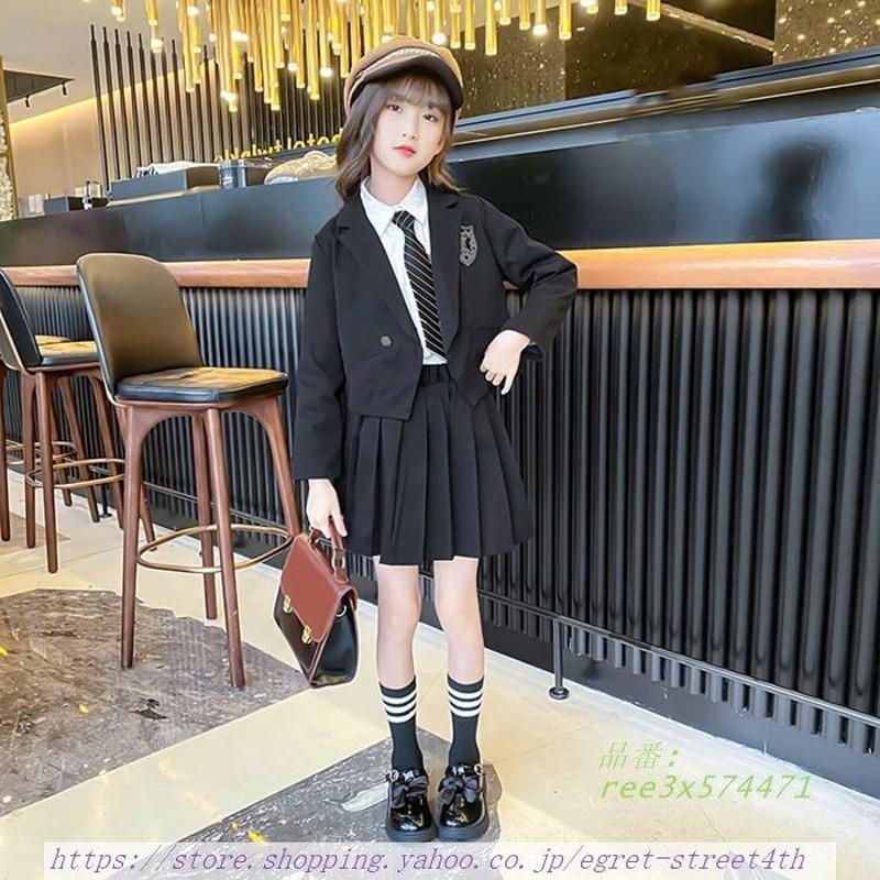 子供 スーツ 女の子 4点セット フォーマル キッズ タキシード子ども  