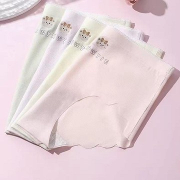 ✨全網最低價☜桃園出貨✨女童冰絲內褲7A級抑菌少女內褲夏季裸感舒適透氣不夾臀薄內褲a類