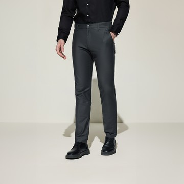 柔軟輕膚彈性斜紋休閒斜袋褲/月綠色 | 5116100549