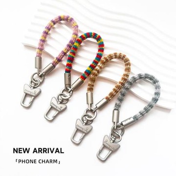 Shininglife原創圣誕新款鑰匙扣鏈毛絨手機掛繩相機防丟手腕短款