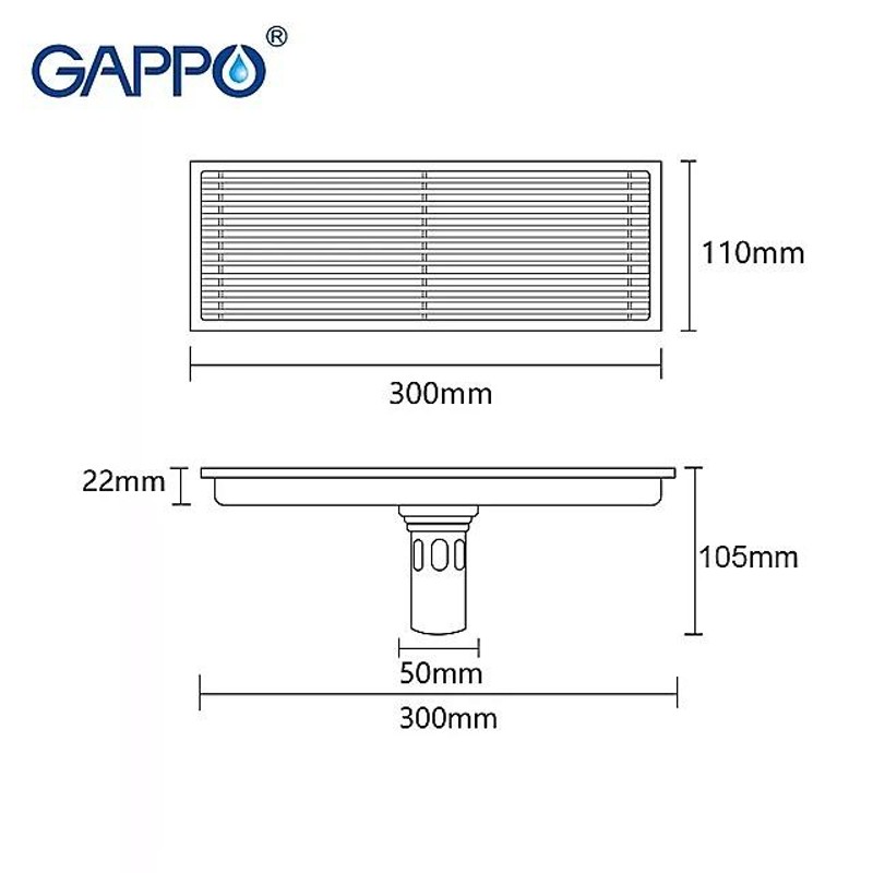 GAPPO 排水 浴室 床 排水 シャワー ストレーナー 浴室 抗臭 浴槽