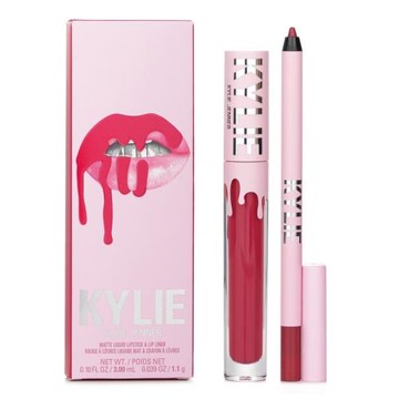 Kylie By Kylie Jenner 啞光唇妝組合:啞光唇彩3毫升+ 唇線筆1.1克 - # 401 Victoria2pcs