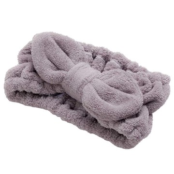 法蘭絨沐浴髮帶 ribbon PU IW24 NITORI宜得利家居