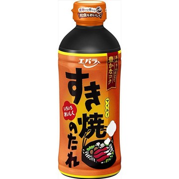 【日本Ebara荏原】日式關西風味壽喜燒醬500ml/罐日本原裝進口火鍋高湯底醬汁牛丼親子丼蓋飯燉肉炒烏龍麵炒麵萬用調味料露營居家料理甘甜濃郁庭料理必備 父親節禮物 生日禮物 交換禮物 母親節禮物