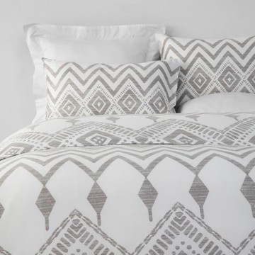 奧可利300織純棉床包兩用被組雙人 墨染