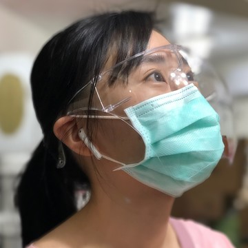 space mask防護防霧全面 罩 (透明款)
