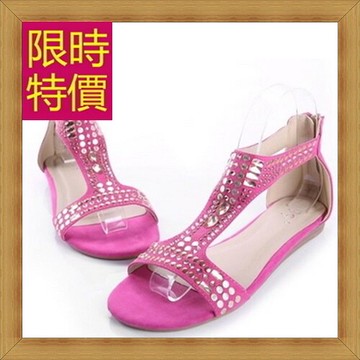 現貨+預購 涼鞋平底鞋-優雅氣質流行時尚女休閒鞋4色56l68【獨家進口】【米蘭精品】