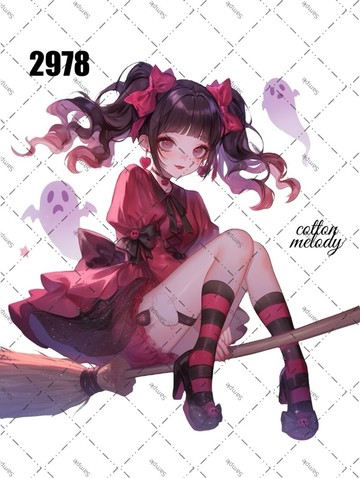 original sticker no.2978 人物貼紙 原創貼紙 原創人物貼紙 裝飾貼紙 cotton melody