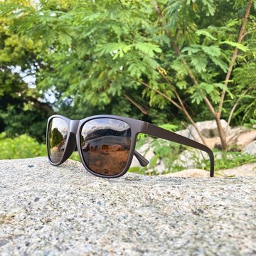 2is FynnC 太陽眼鏡 偏光│輕量方框│咖啡色│抗UV400