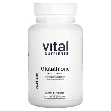 Vital Nutrients, 谷胱甘肽，100 粒全素膠囊