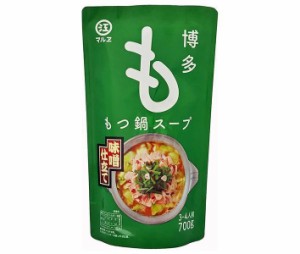 マルエ醤油 博多もつ鍋スープ 味噌仕立て 700g×12箱入×(2ケース)｜ 送料無料