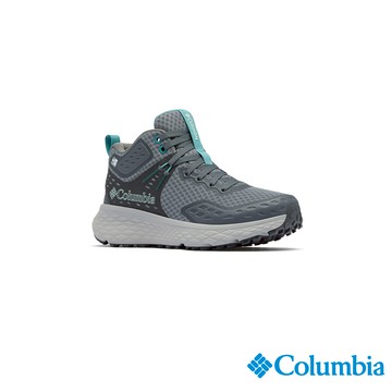 Columbia哥倫比亞 女款-OD防水極彈高筒健走鞋-鈦金灰 UBL73540YB/IF