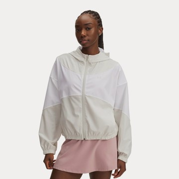 UA 女 Rival Woven 連帽外套-人氣新品