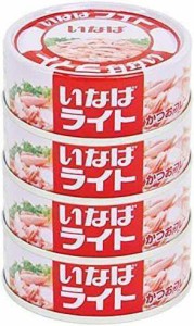 いなば ライトフレーク 4缶P