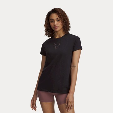 UA 女 Pjt Rock Graphic 短袖T-Shirt-熱銷商品